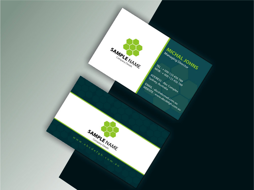 Standard Business Cards